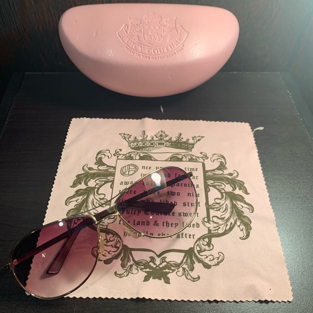 Juicy Couture Aviator Sunglasses
